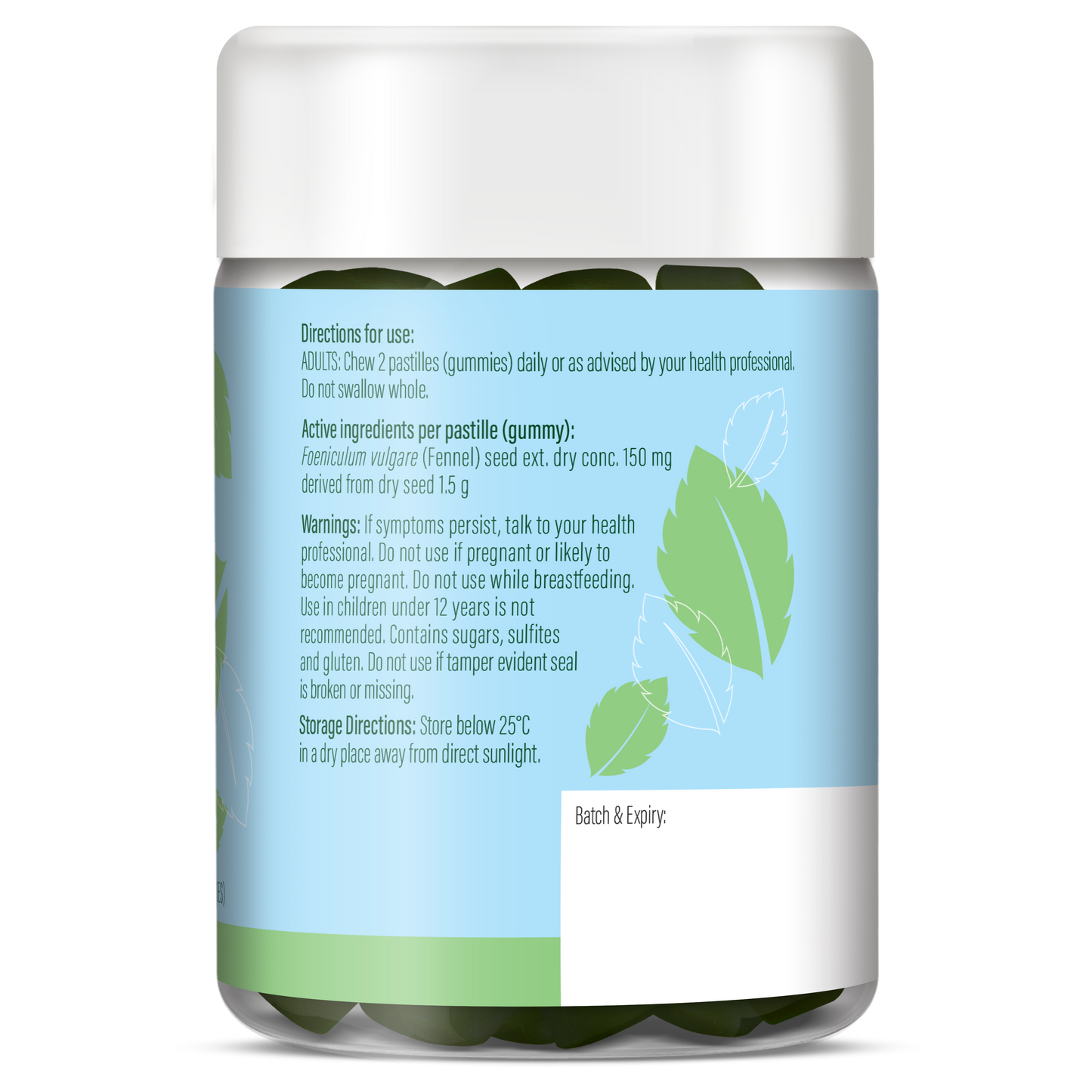 Life Botanics Debloat Gummies 60s