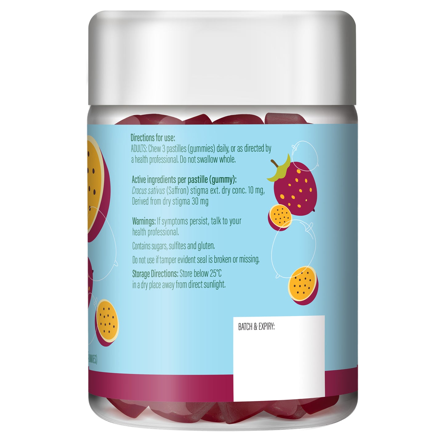 Life Botanics Stress + Sleep Gummies 60s