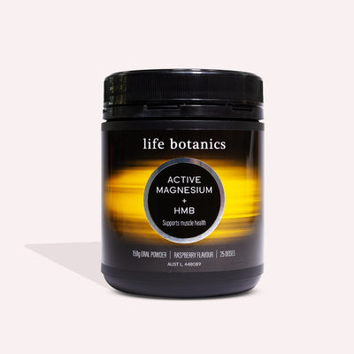 Life Botanics Active Magnesium + HMB 150g - August Expiry