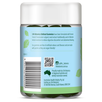 Life Botanics Debloat Gummies 60s