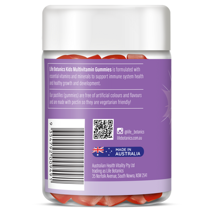 Life Botanics Kids Multivitamin Gummies 90s