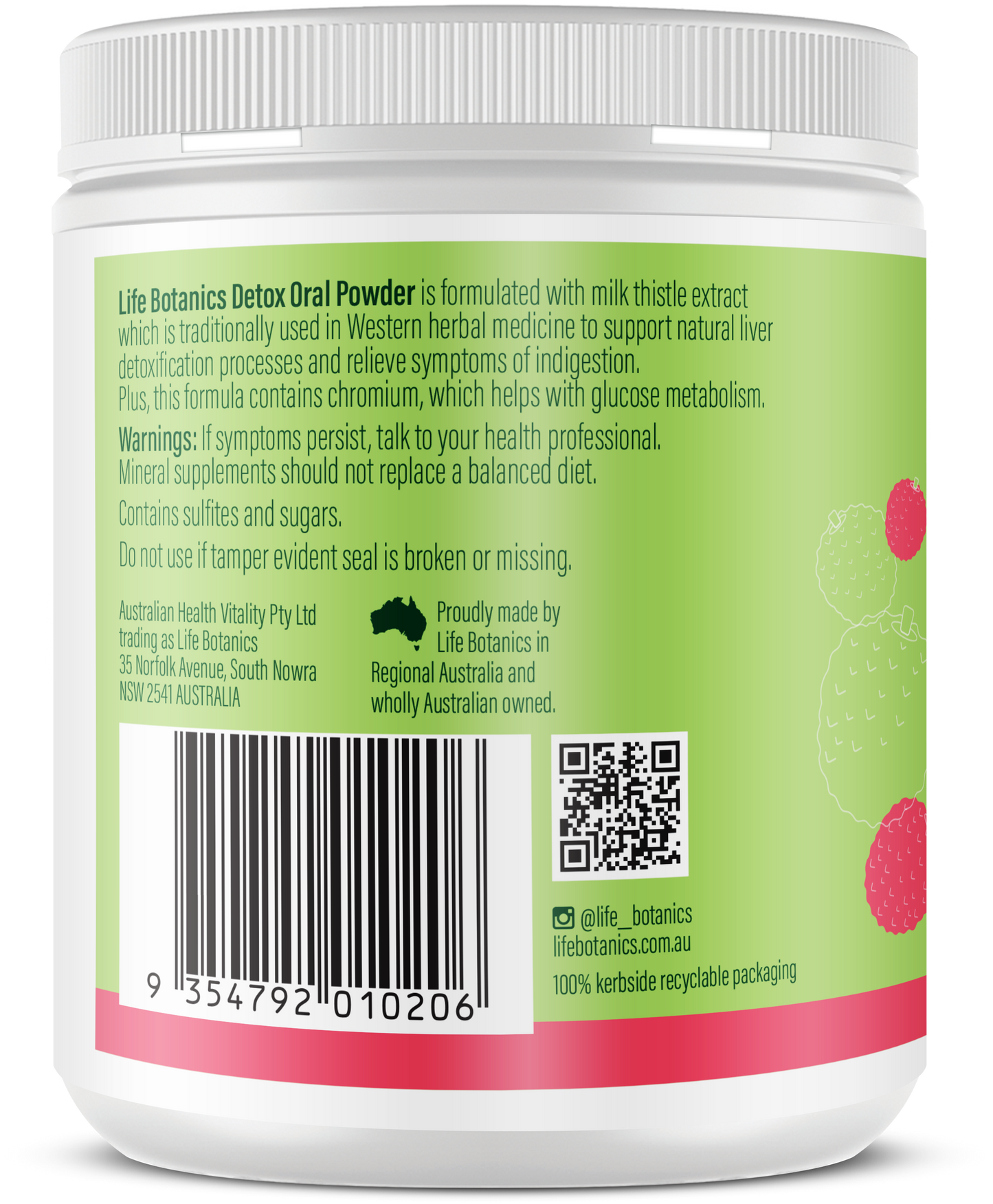 Life Botanics Detox 150g