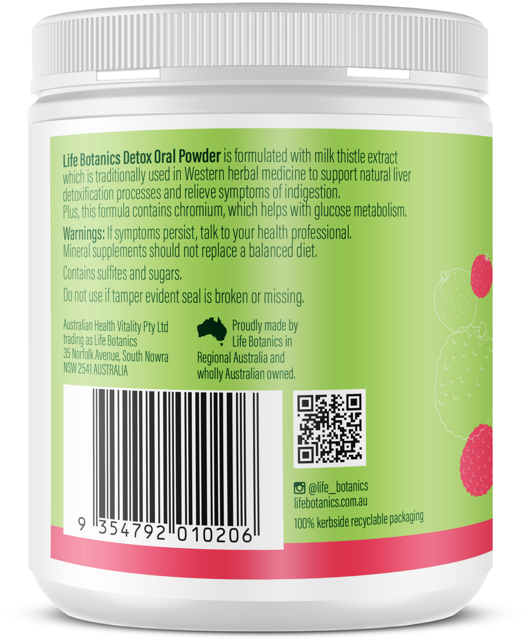 Life Botanics Detox 150g