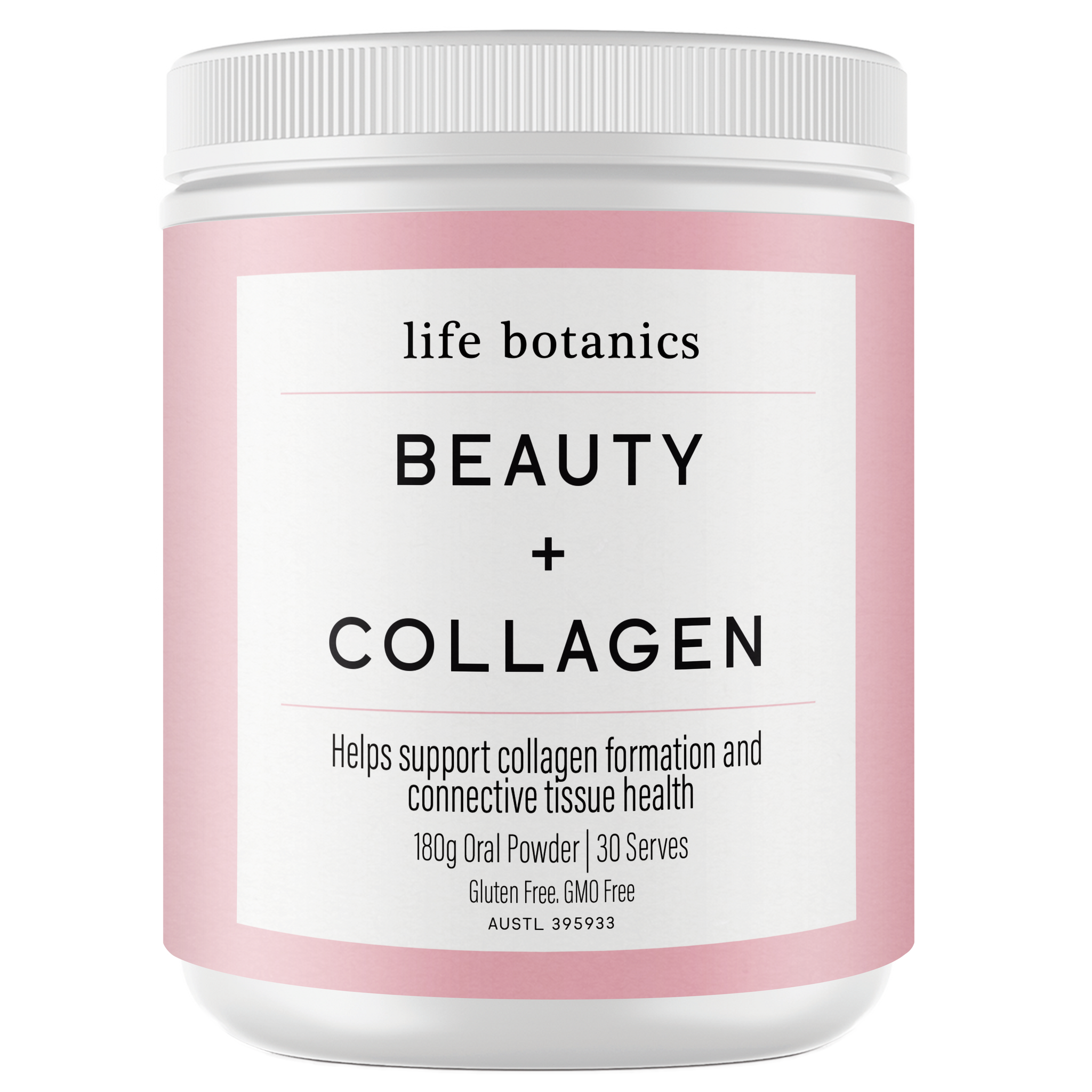 Life Botanics Beauty + Collagen Powder 180g