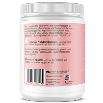 Life Botanics Pure Collagen Peptides 300g