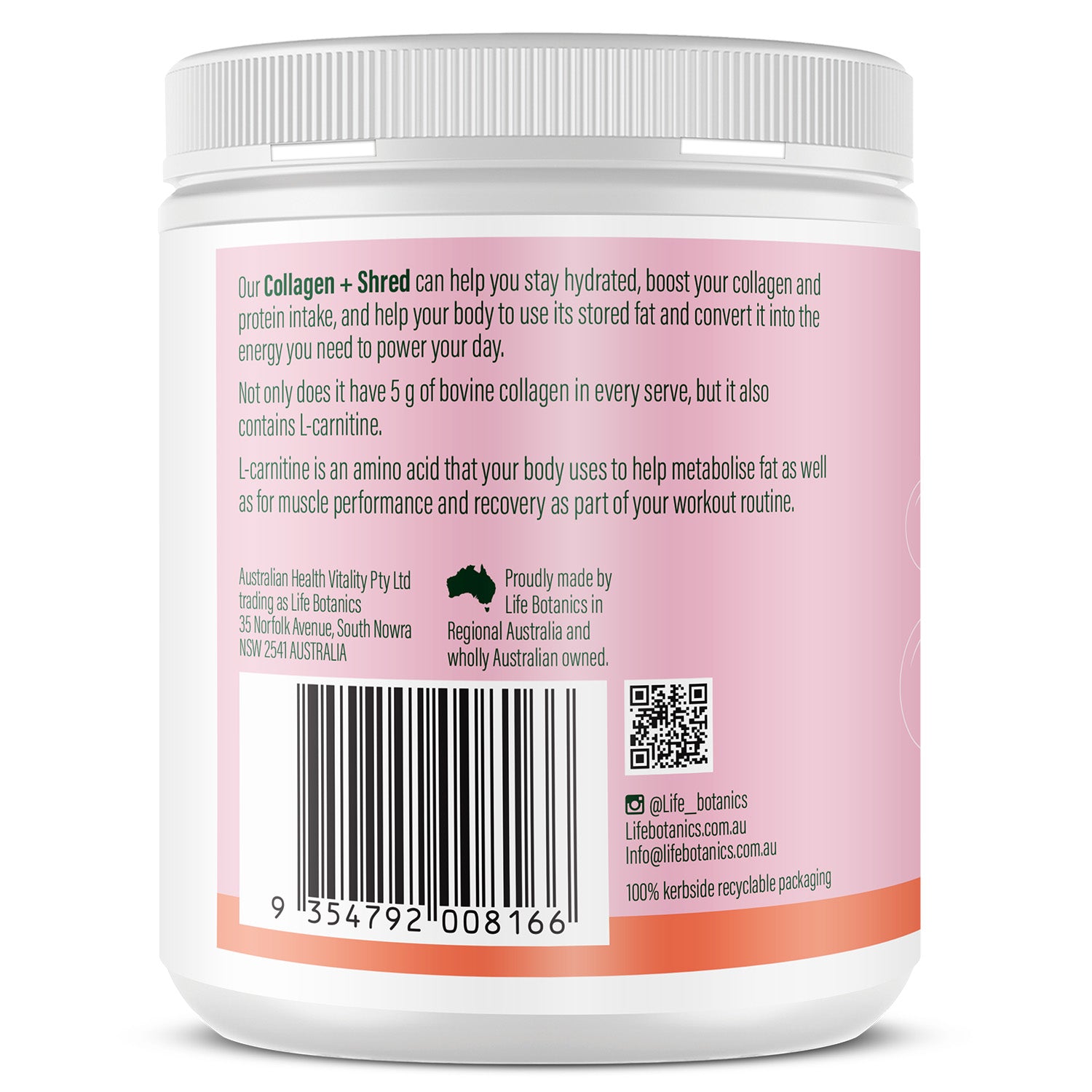 Life Botanics Collagen Shred 150g