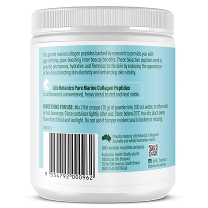 Life Botanics Pure Marine Collagen Peptides 150g