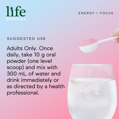 Life Botanics Energy + Focus Watermelon 150g