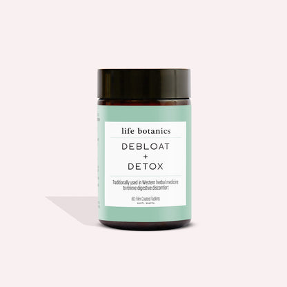 Life Botanics Debloat + Detox Tablets - October Expiry