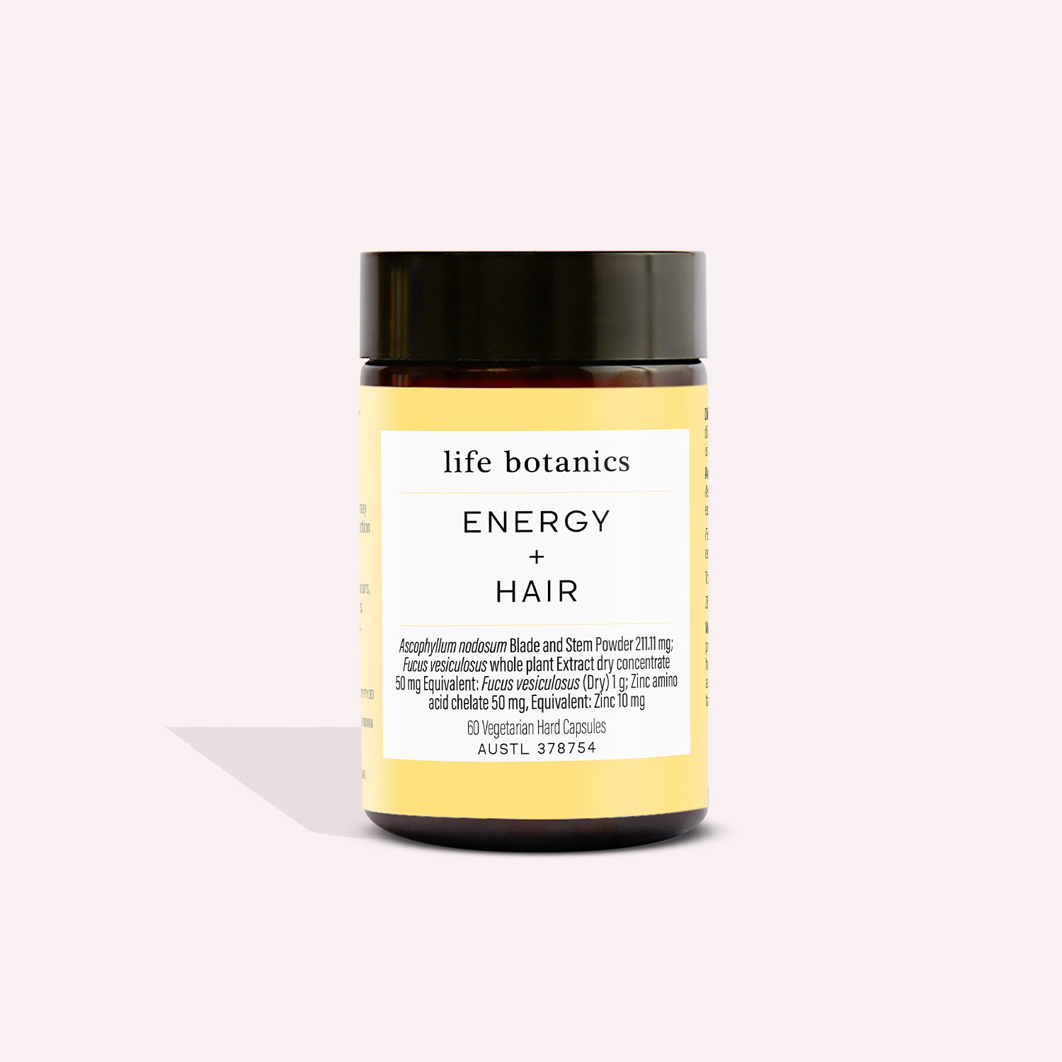 Life Botanics Energy + Hair Capsules