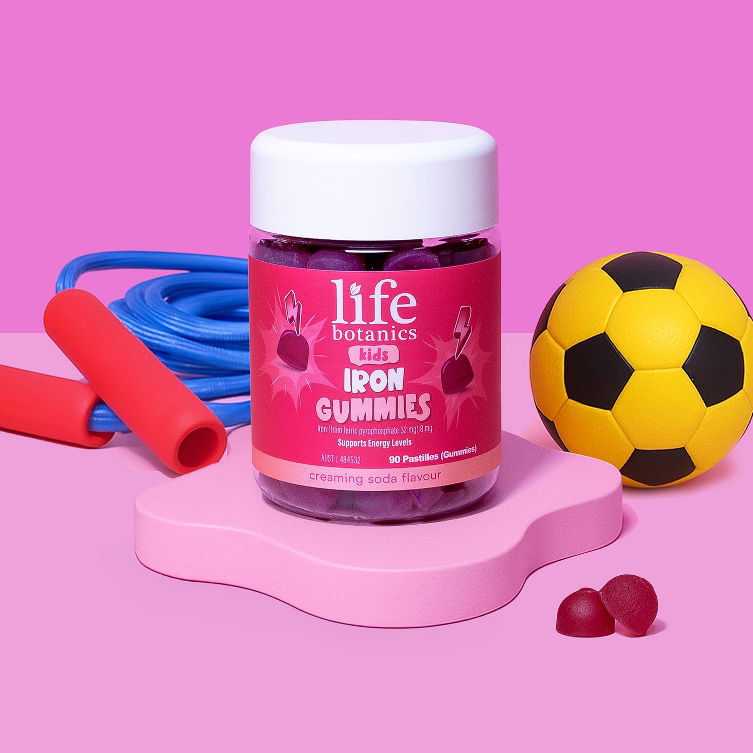 Life Botanics Kids Iron Gummies 90s