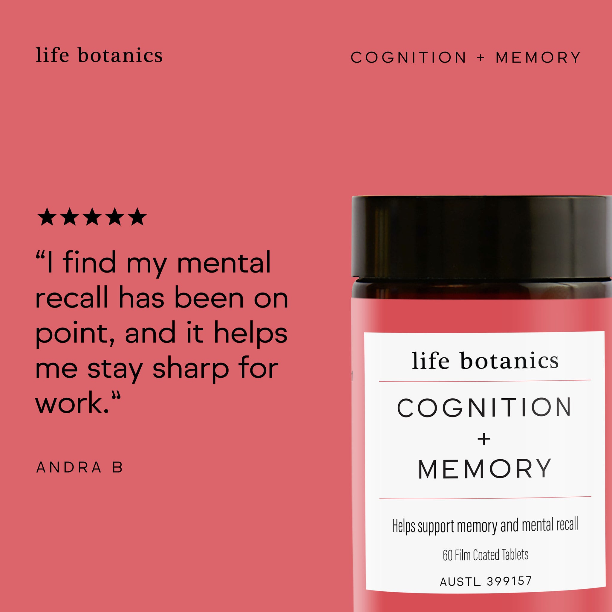 Life Botanics Cognition + Memory