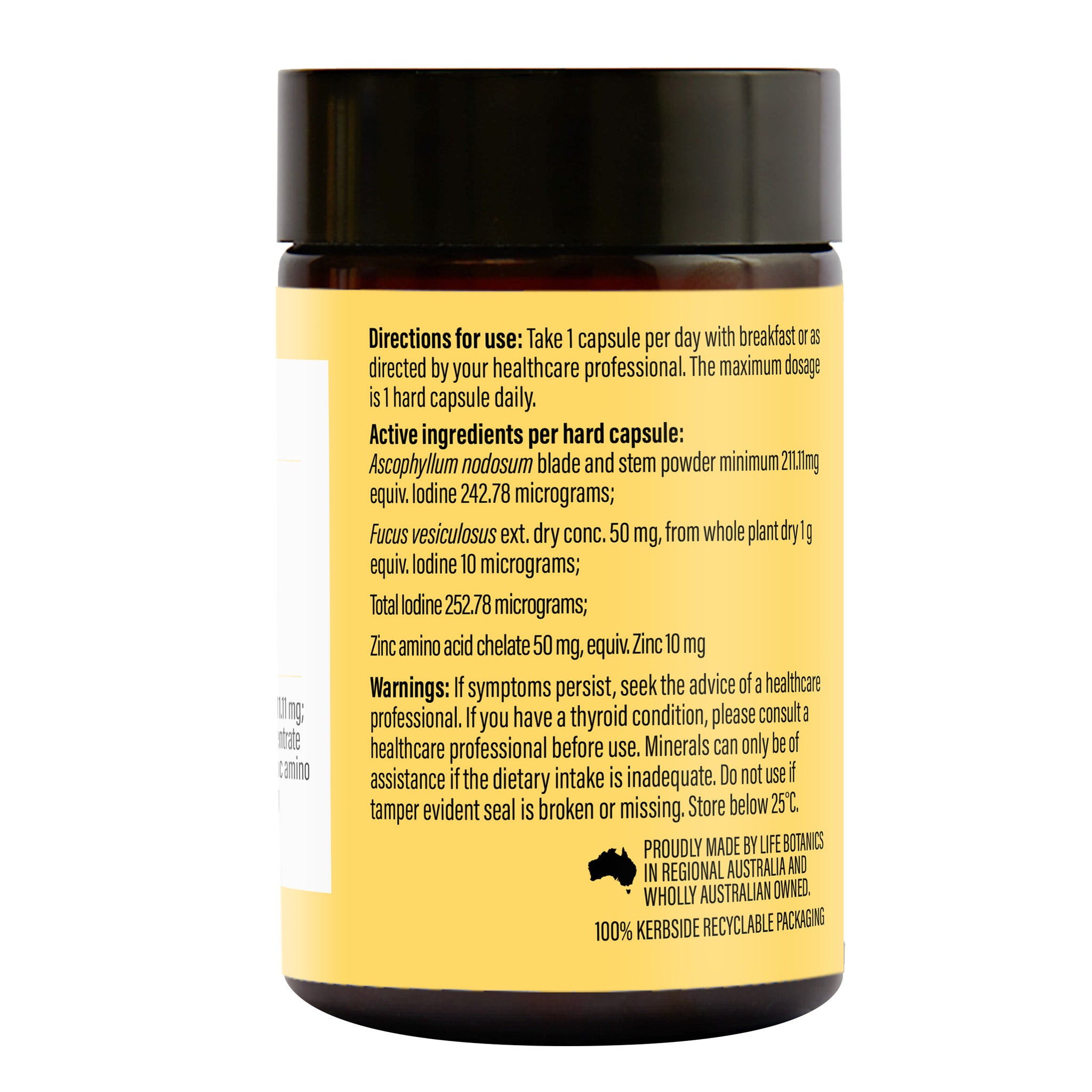 Life Botanics Energy + Hair Capsules