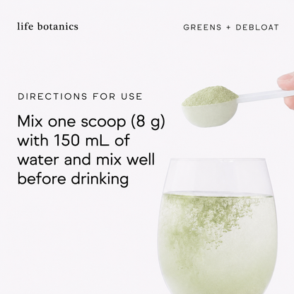 Life Botanics Greens + Debloat 150g