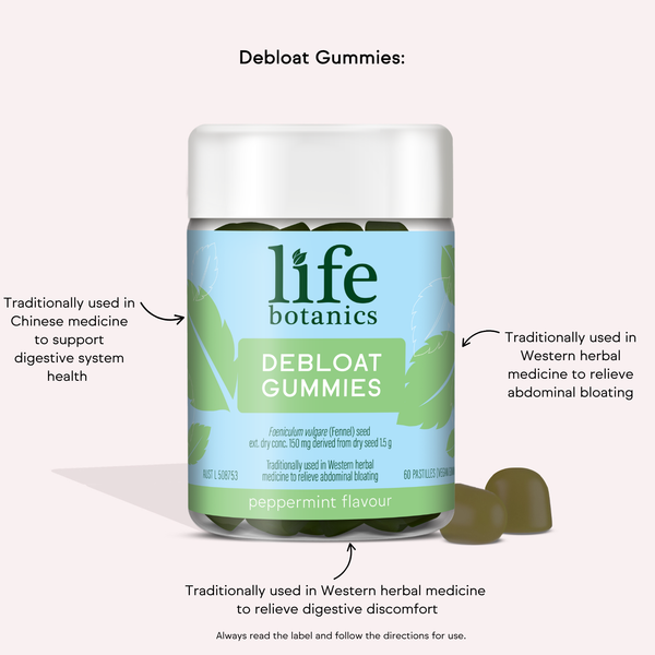 Life Botanics Debloat Gummies 60s