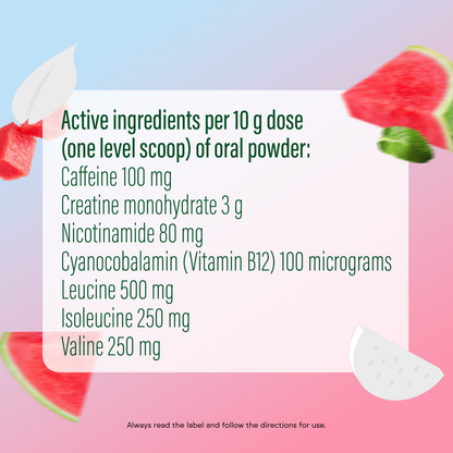 Life Botanics Energy + Focus Watermelon 150g - Dec 2026 Expiry