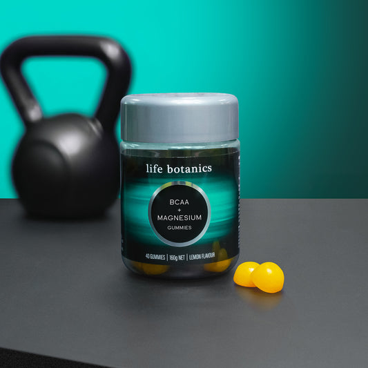 Life Botanics BCAA + Magnesium Gummies 40s - August Expiry