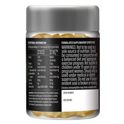 Life Botanics Creatine + Energy Gummies 40s