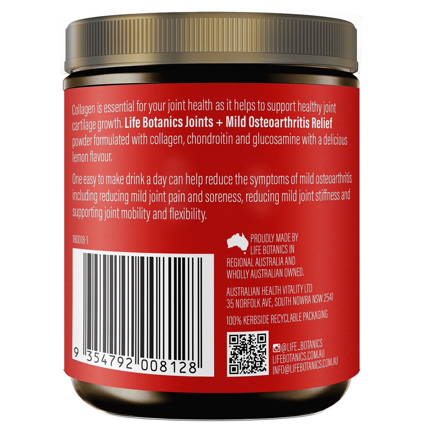Life Botanics Joints Powder 150g - August Expiry