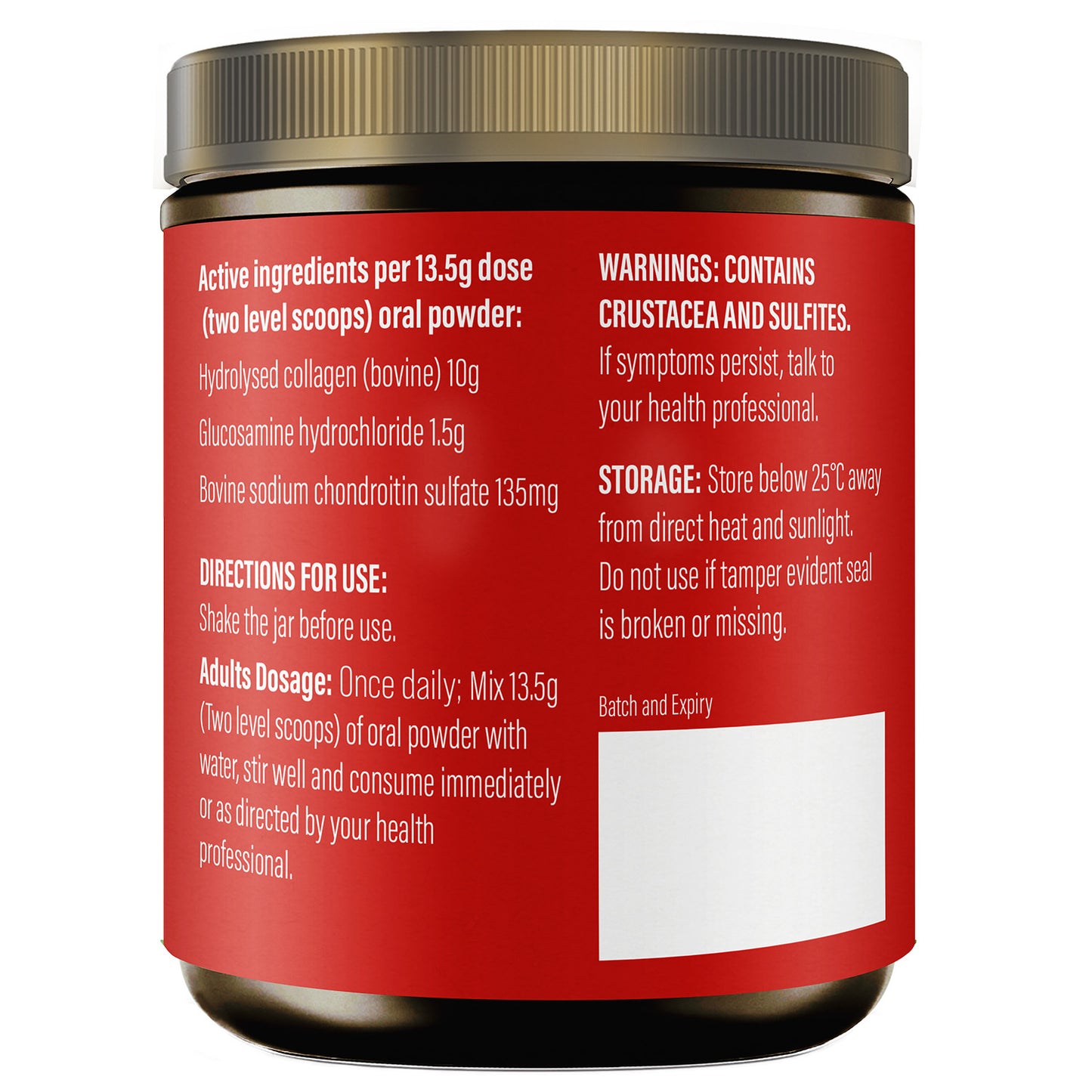 Life Botanics Joints Powder 150g - August Expiry