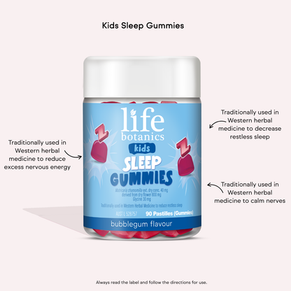Life Botanics Kids Sleep Gummies 90s