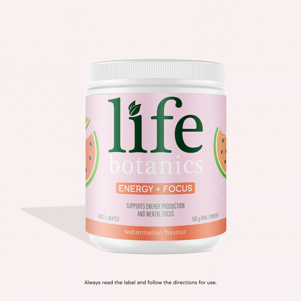 Life Botanics Energy + Focus Watermelon 150g - Dec 2026 Expiry