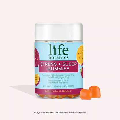 Life Botanics Stress + Sleep Gummies 60s