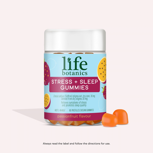 Life Botanics Stress + Sleep Gummies 60s