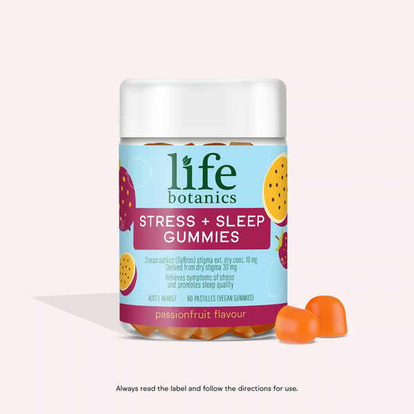 Life Botanics Stress + Sleep Gummies 60s