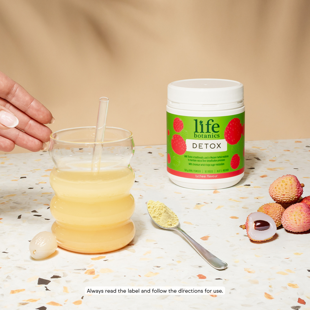 Life Botanics Detox 150g — lifestyle photo