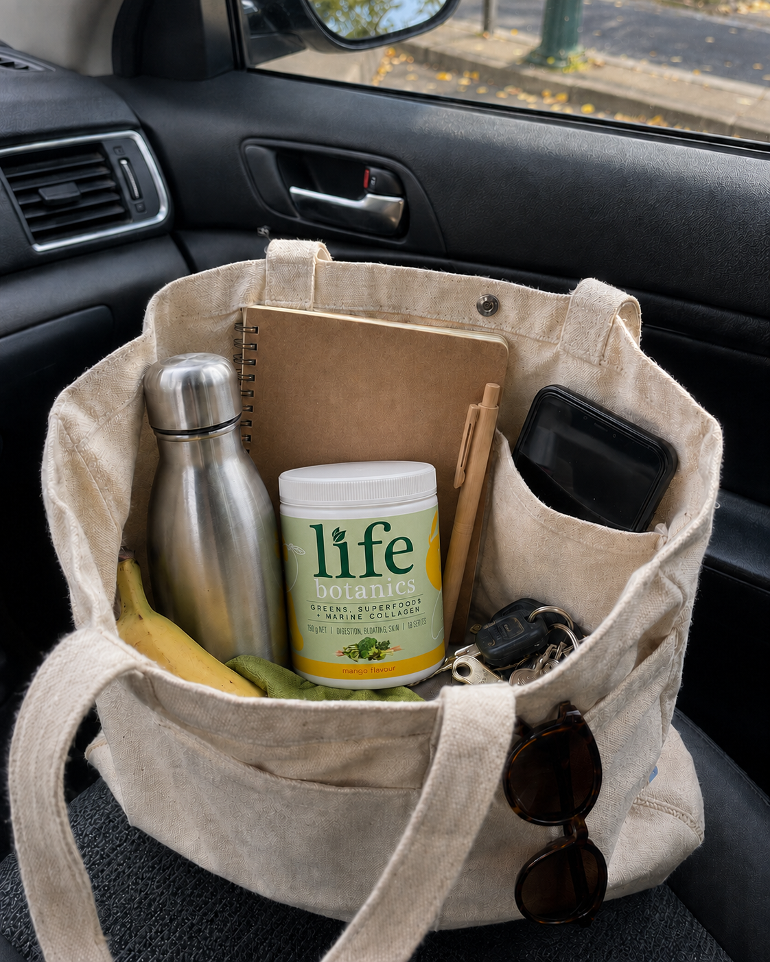 Life Botanics Greens, Superfoods + Marine Collagen Mango Flavour 150g
