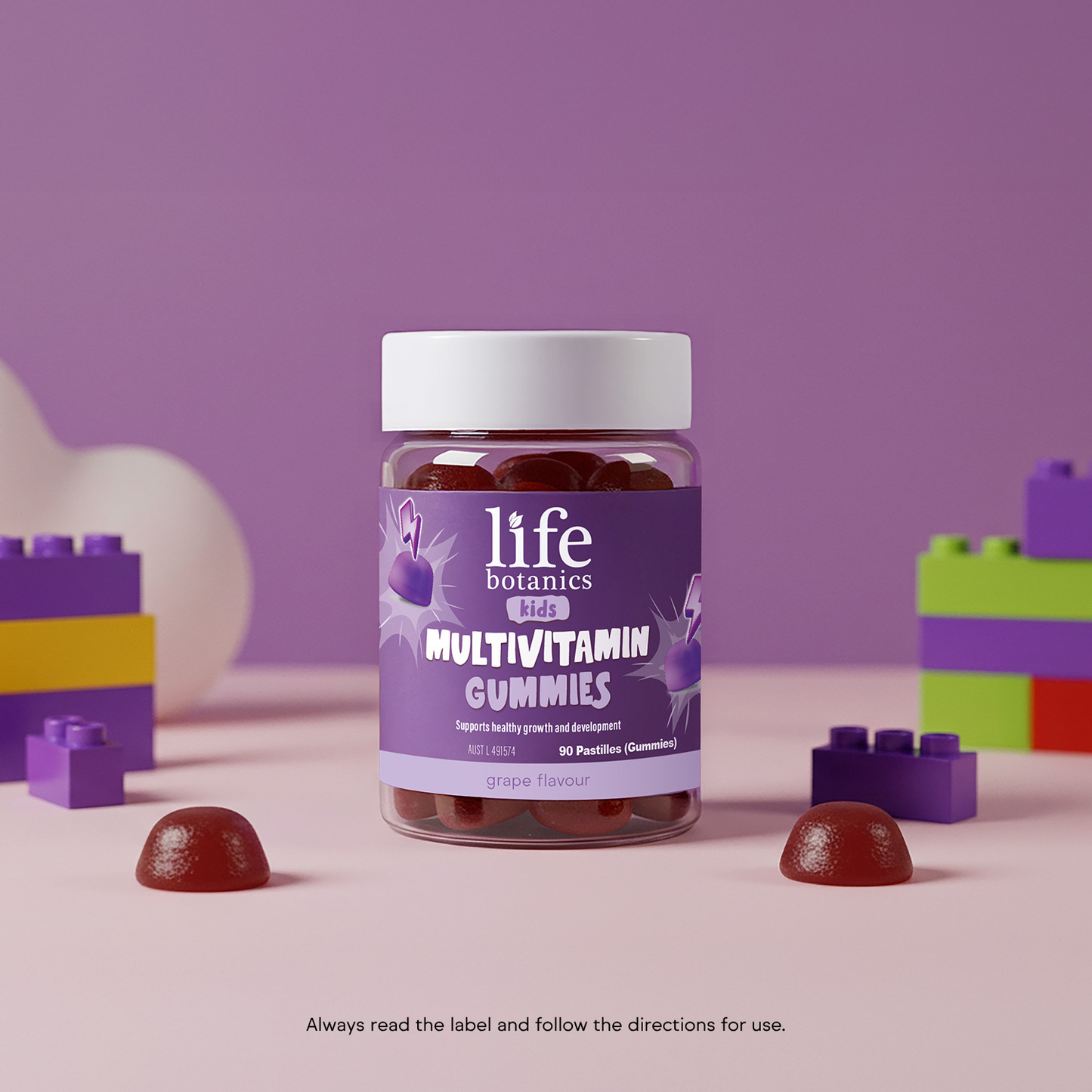 Life Botanics Kids Multivitamin Gummies 90s