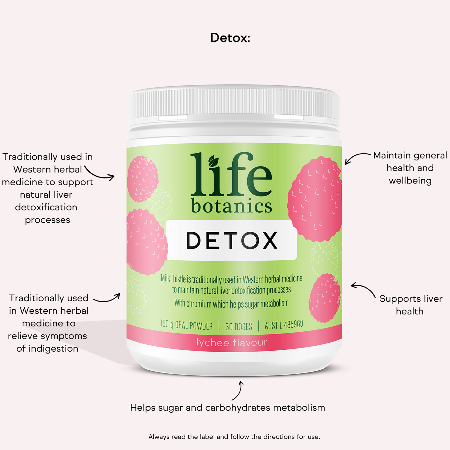 Life Botanics Detox 150g