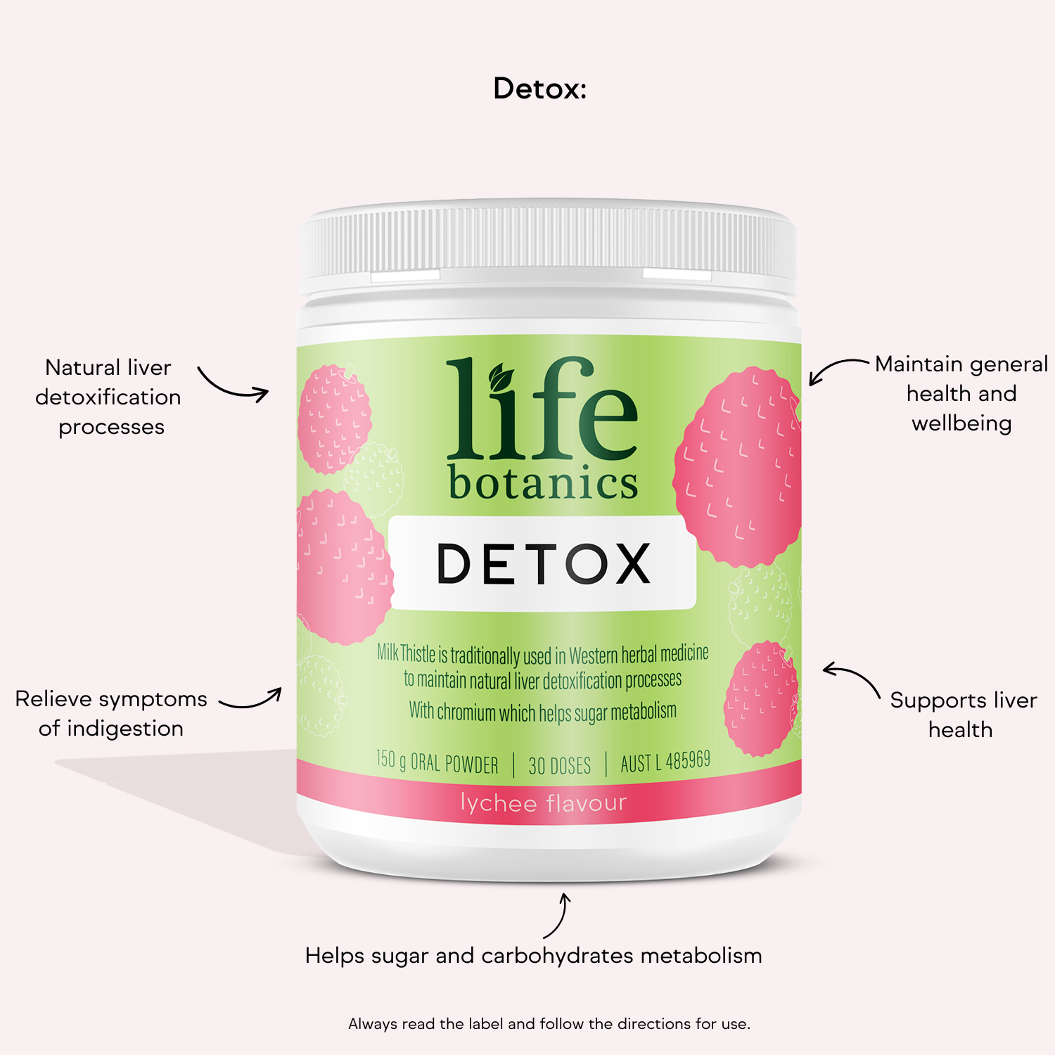 Life Botanics Detox 150g