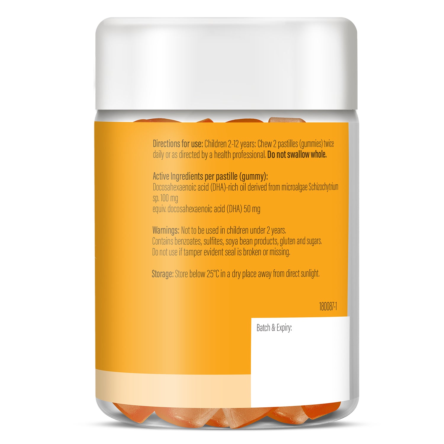 Life Botanics Kids DHA Gummies 90s — additional pack detail photo