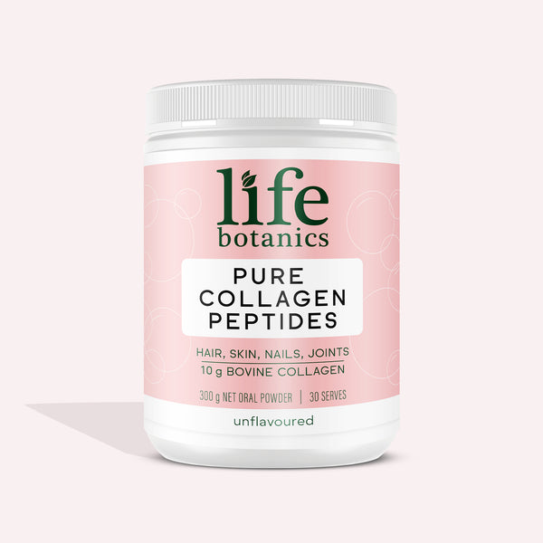 Life Botanics Pure Collagen Peptides 300g — front of pack