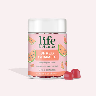 Life Botanics Shred Gummies 60s — front of pack