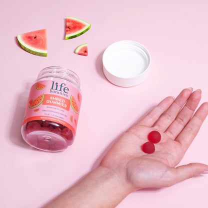 Life Botanics Shred Gummies 60s — lifestyle photo