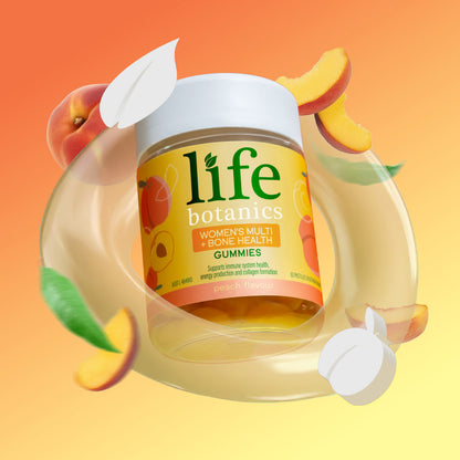 Life Botanics Women's Multi + Bone Health Gummies 60s — lifestyle photo